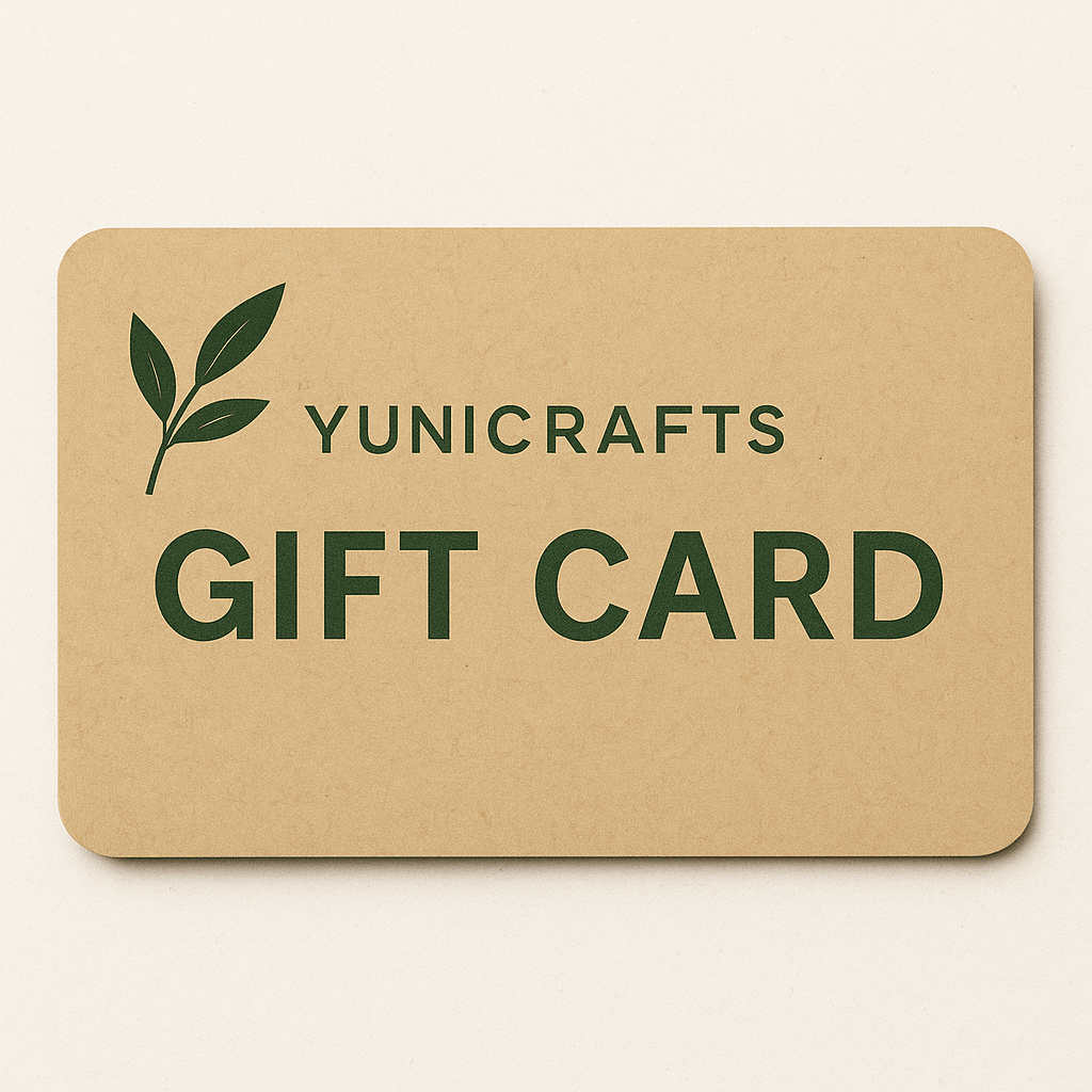 Yunicrafts Gift Card – Share the Beauty of Nature